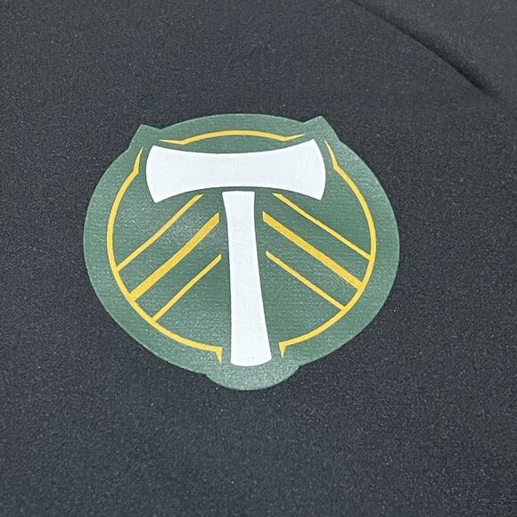 Portland Timbers Training Top Large Black Claudio Bravo Player Worn 1/4 Zip - Picture 4 of 12